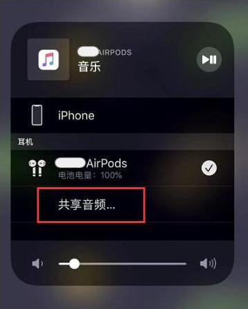 漯河苹果14音频维修点分享iPhone14音频共享设置方法 