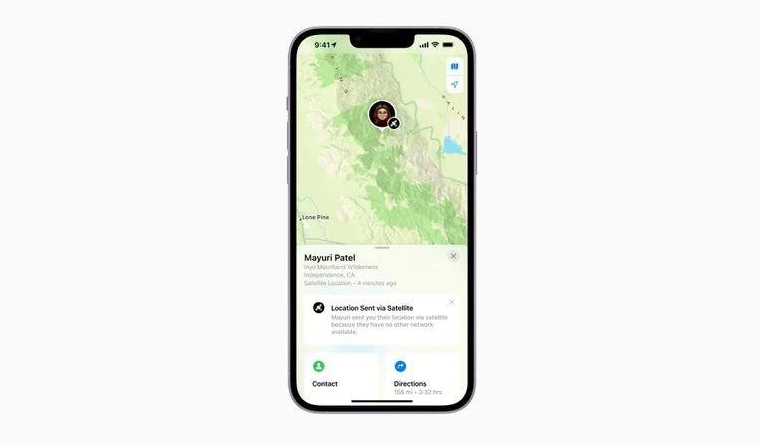 漯河苹果14维修分享iPhone14系列中 FindMy功能通过卫星分享位置方法教程 