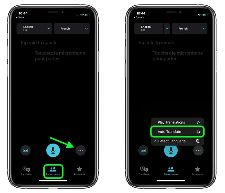 漯河苹果手机维修分享iOS 15 “翻译” App 新改进 