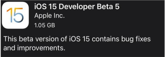 漯河苹果手机维修分享如何升级到iOS15.0 beta5 